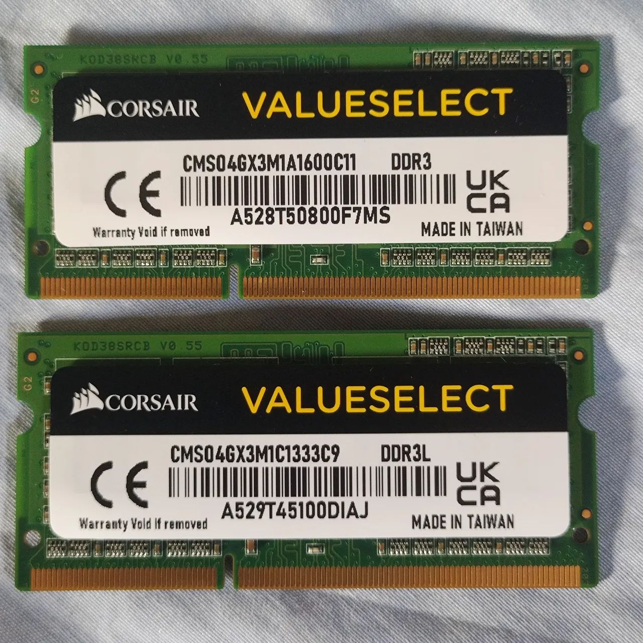 Memória RAM 4GB DDR3 para notebook