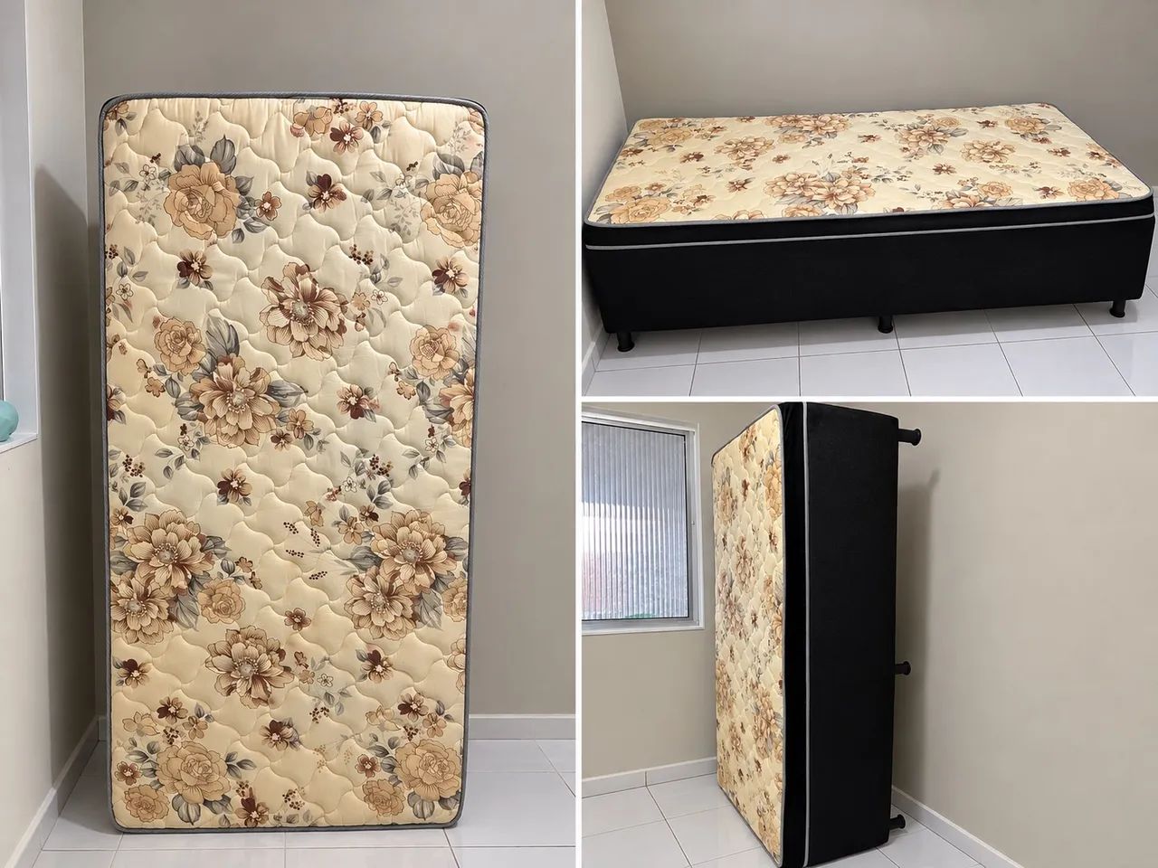 Cama de solteiro ortopédica 