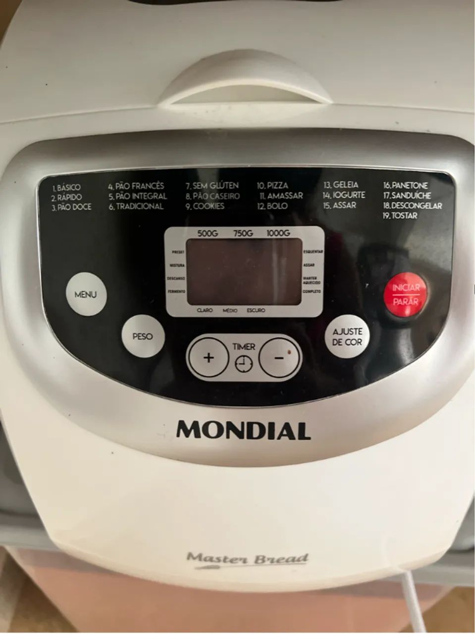 Panificadora Mondial Master Bread NPF-54 700W 19 Programas - Foto 3