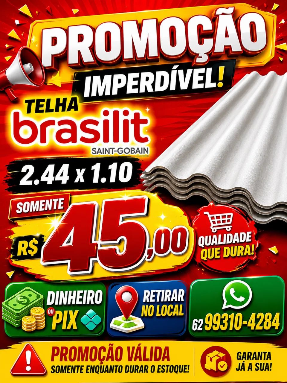 Telhas brasilit