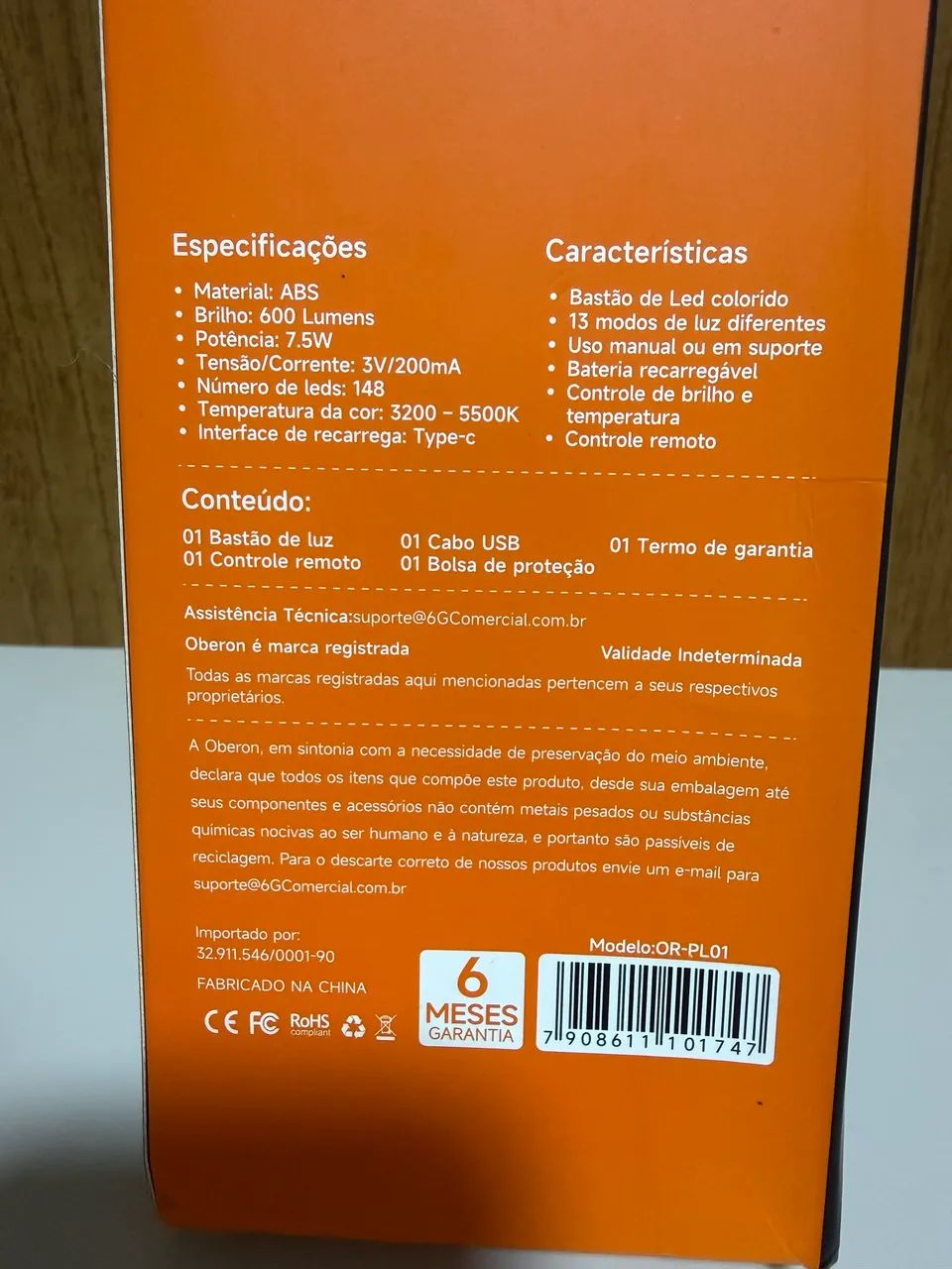 Bastão Led432958100283729921