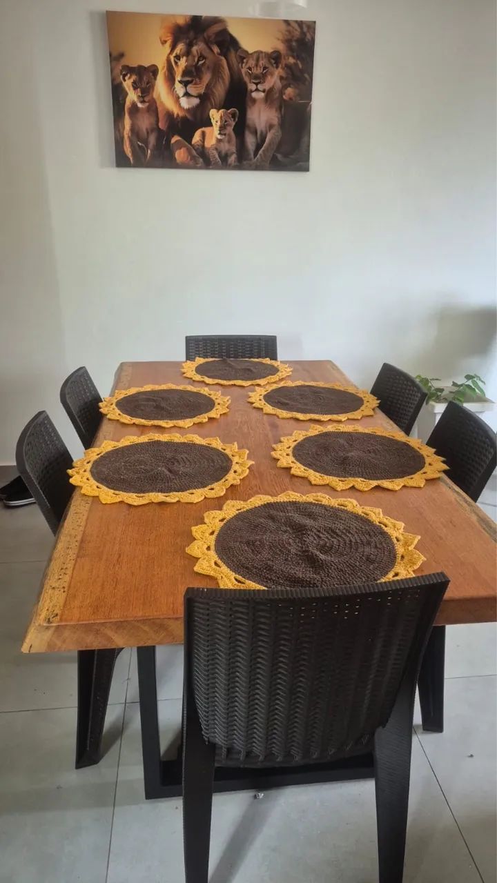 Promoção mesa de madeira 