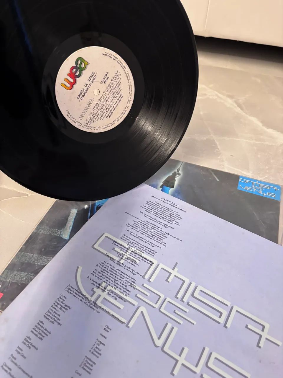 Disco de vinil - Camisa de Vênus - 1986