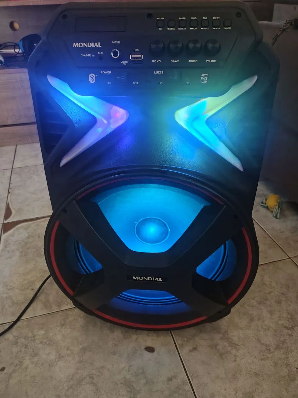 Caixa de som mundial 400w - Foto 2