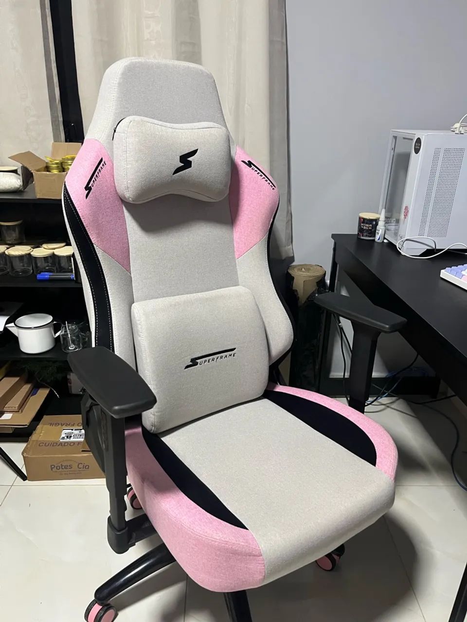 Cadeira Gamer Superframe Tecido - Foto 2
