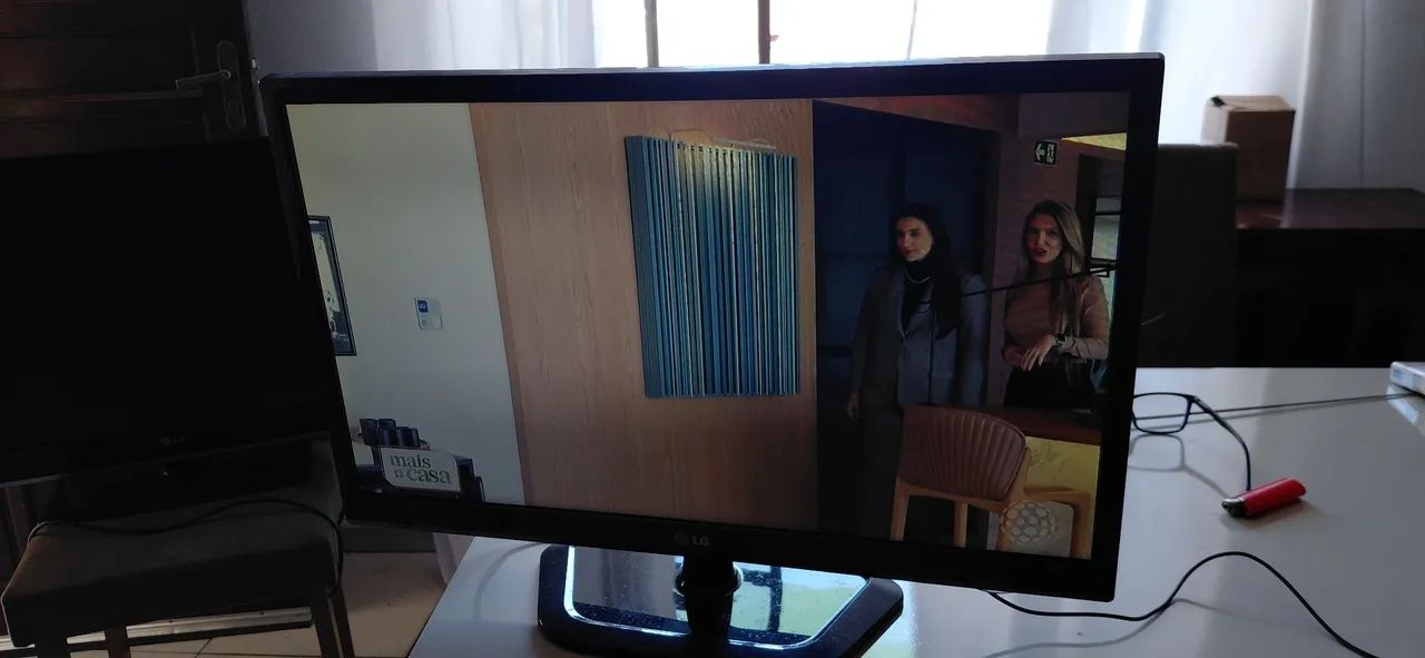 Tv lg 24 polegadas com conversor integrado posso entregar  - Foto 2