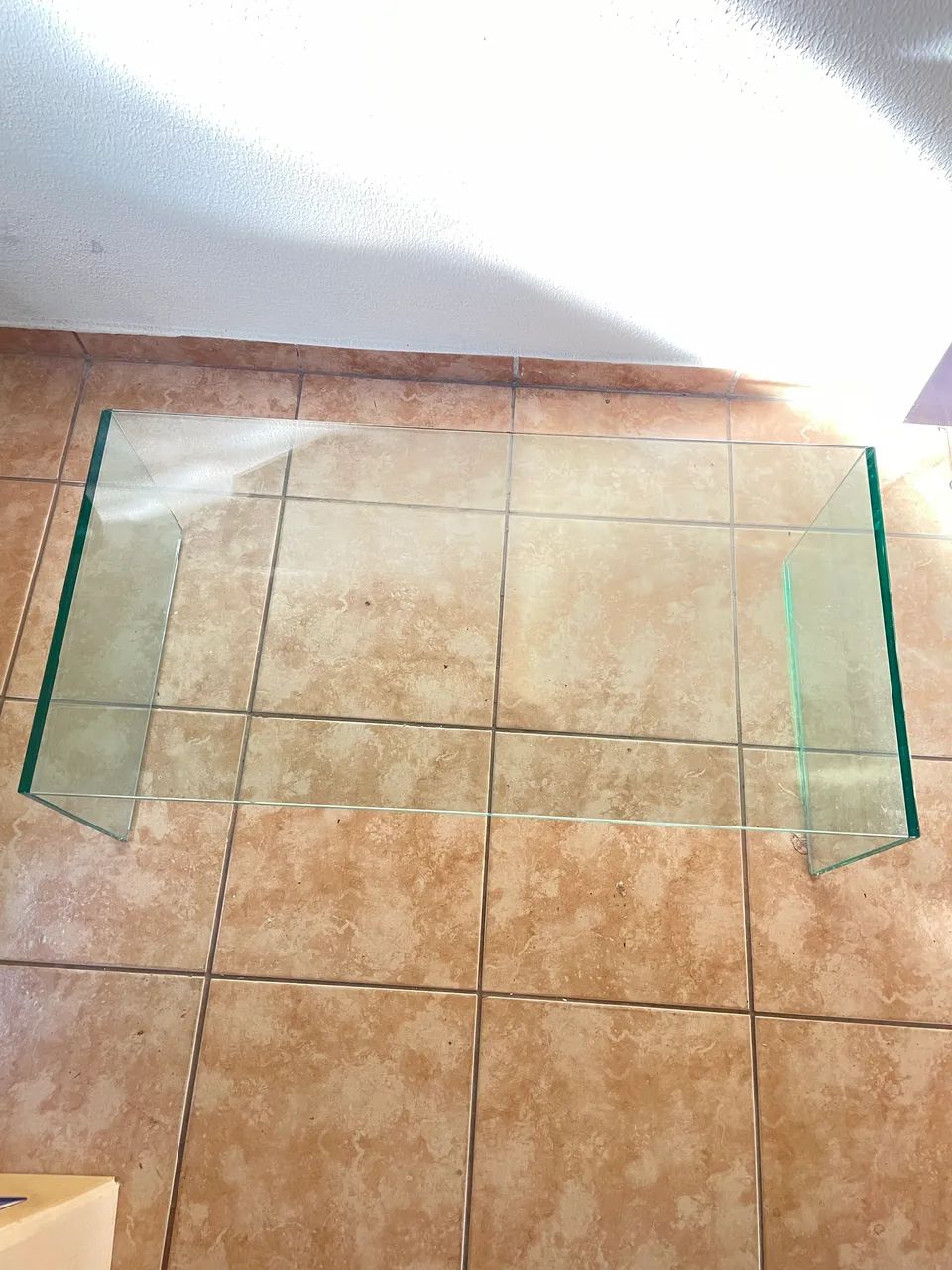 Mesa de Centro Vidro Temperado