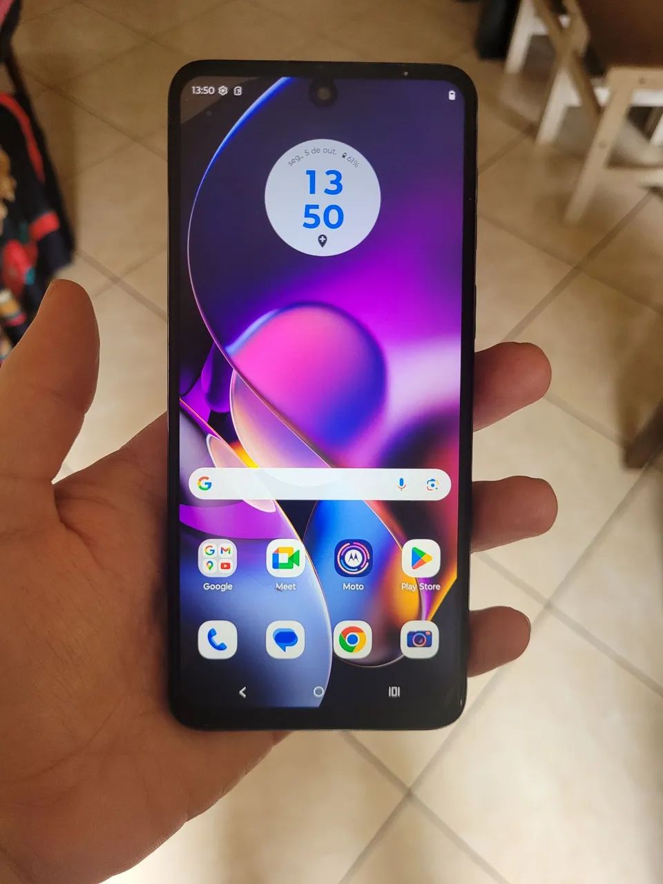 Lindo moto g 54 com caixa carregar  - Foto 2