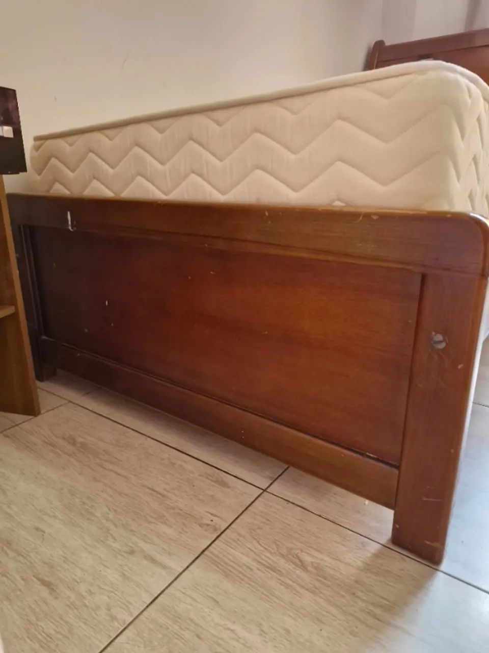 Colchão com cama de solteiro - Foto 2