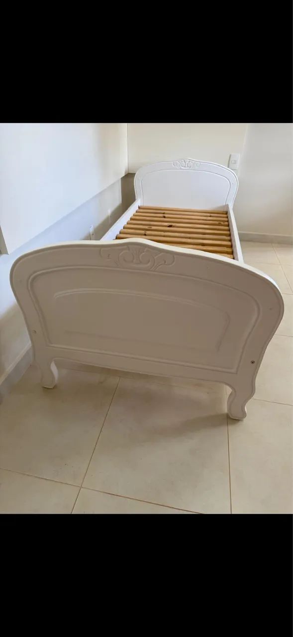 Vendo cama babá marca Ópera estilo provençal  - Foto 4