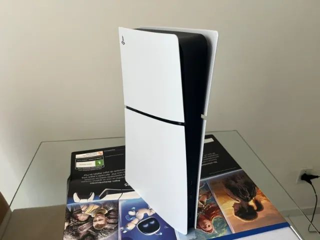 Playstation 5 Slim Edição Digital 825GB Branco - Foto 2