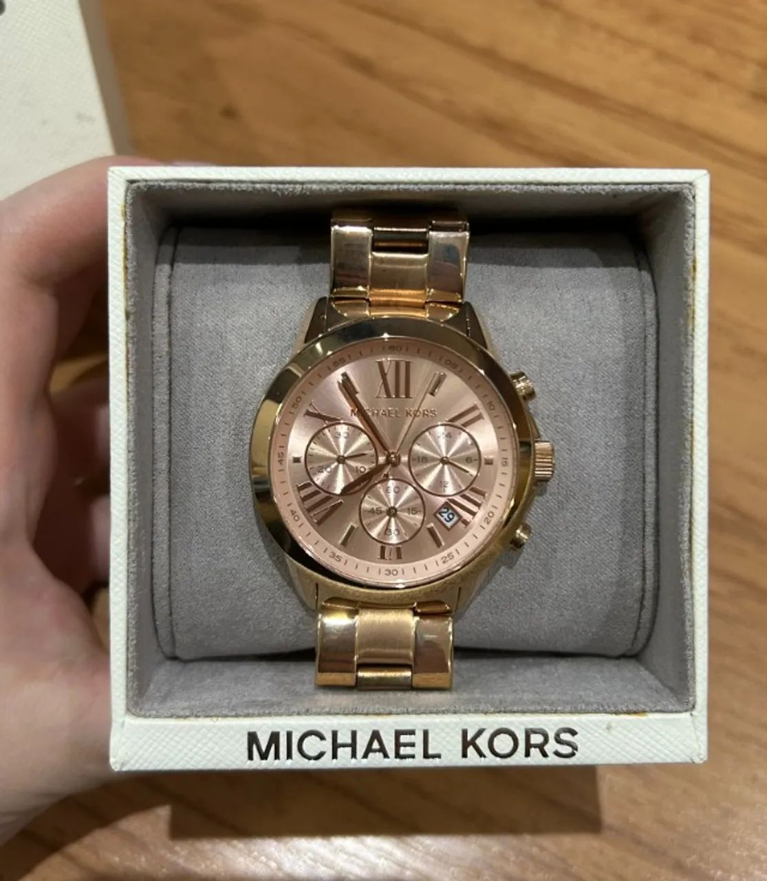 relógio michael kors vaughan mills rose - Foto 2