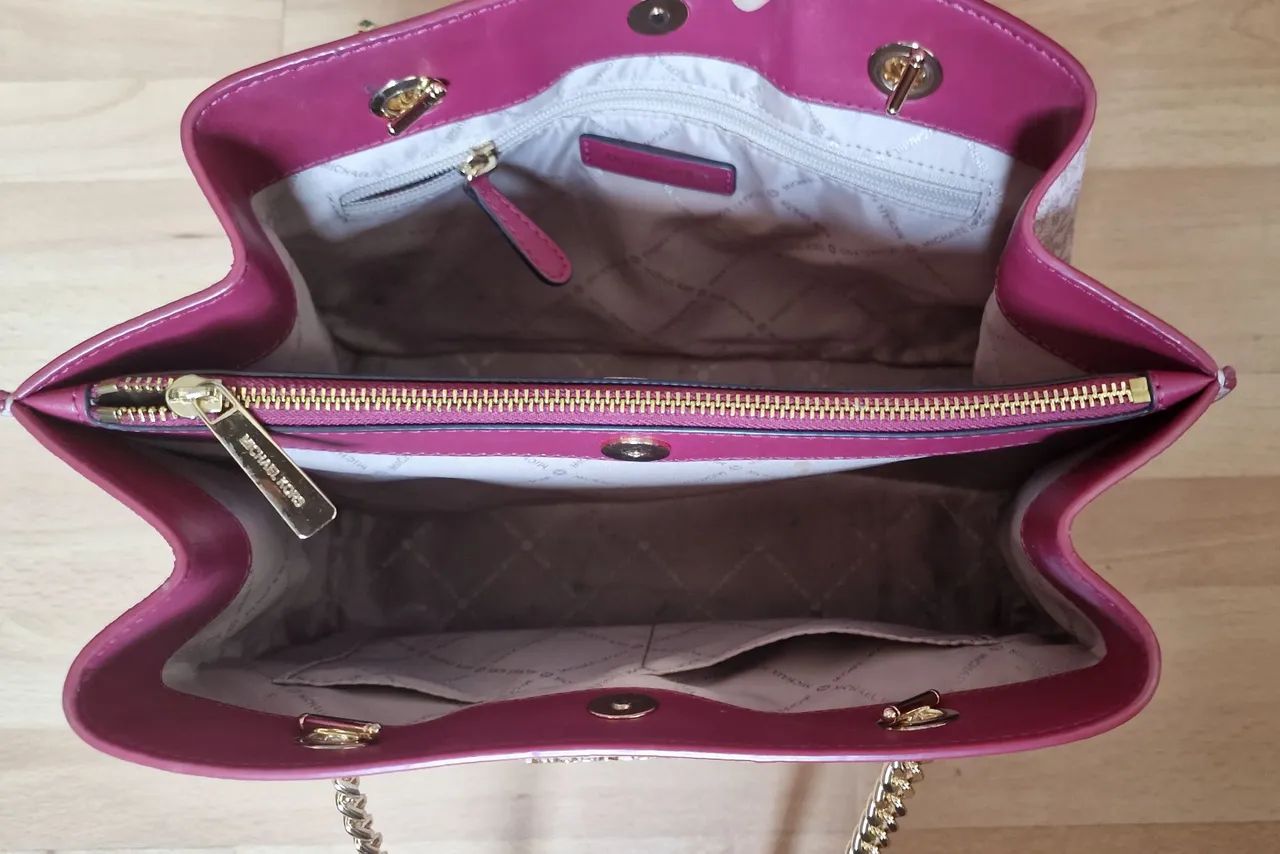 Bolsa Michael Kors teagen e carteira jet set - Foto 3