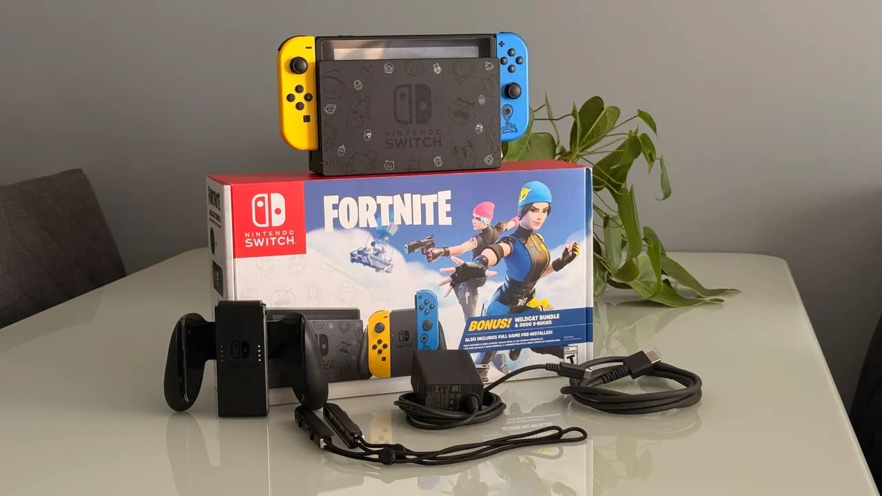 Nintendo Switch Fortnite Edition 32Gb - Consoles de Vídeo Game