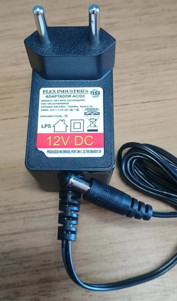 Fonte 12V e 1.5 Ampere - Foto 2