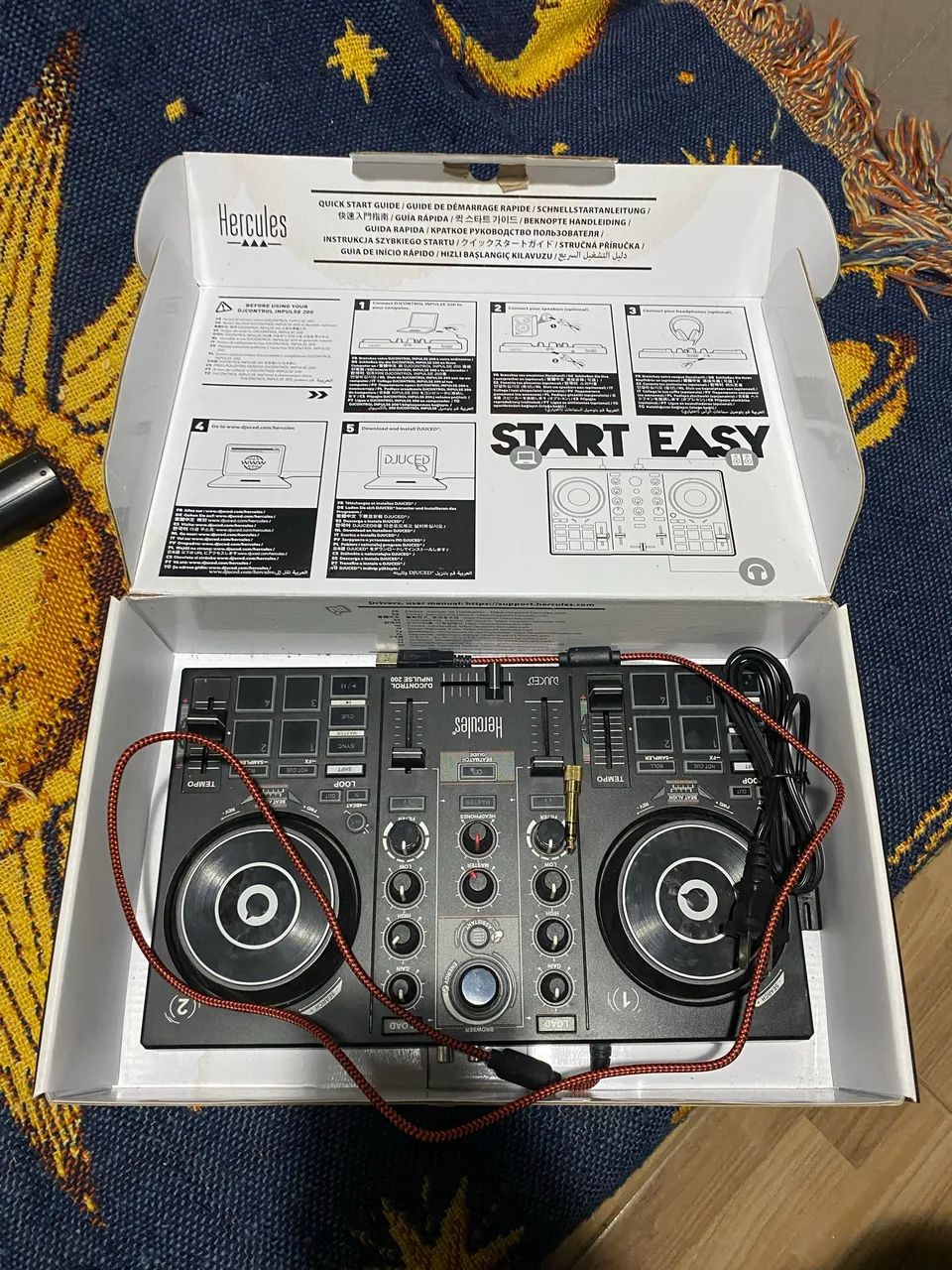Dj controler impulse 200 hercules - Foto 4