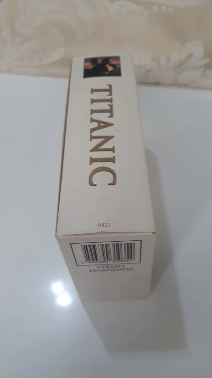 Fita VHS TITANIC LEGENDADO - Foto 2