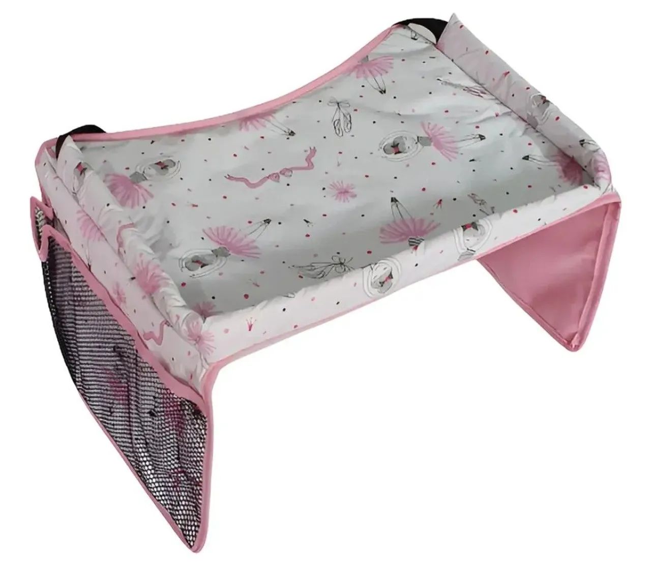 Mesinha infantil para carro cor rosa  - Foto 2