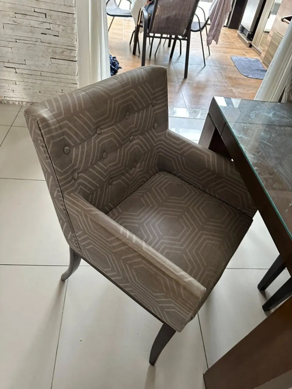 MESA DE JANTAR PARA 6 LUGARES RETANGULAR - Foto 4
