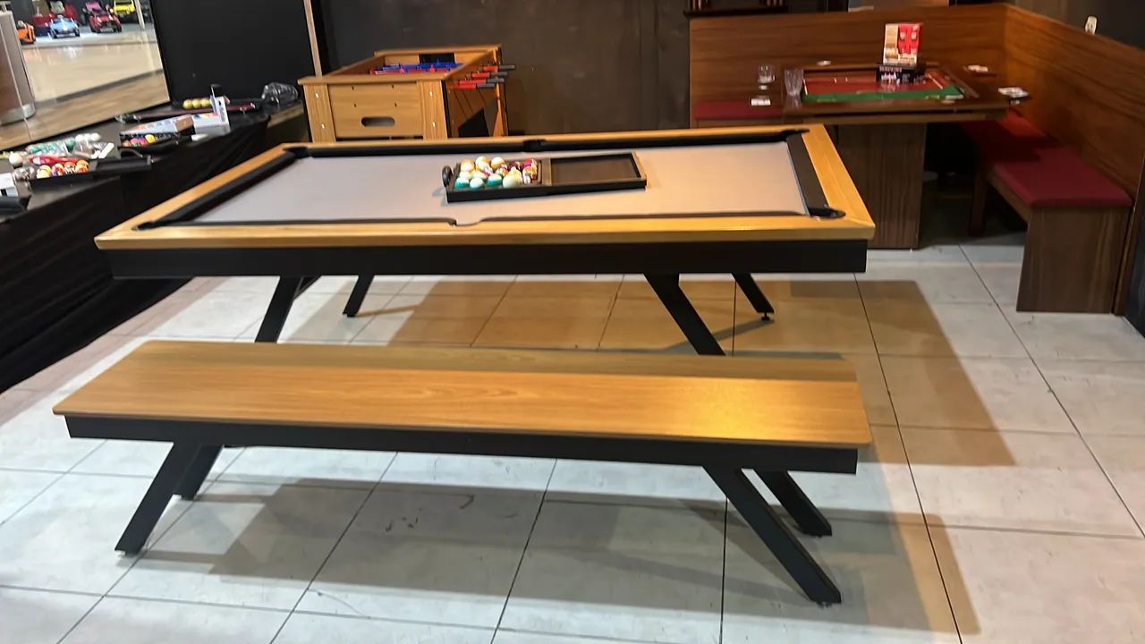Mesa de sinuca e jantar Genova - Foto 3