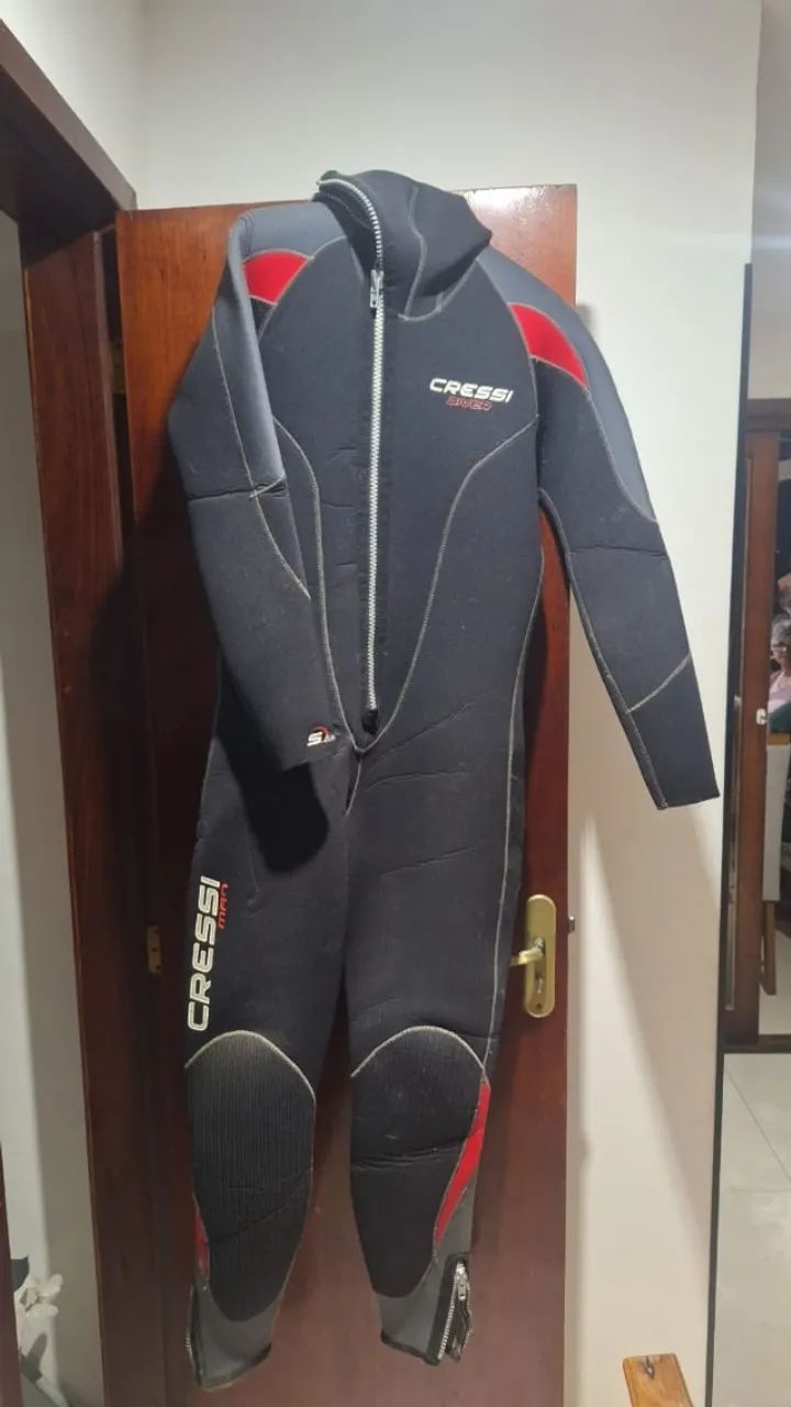 Roupa mergulho neoprene Cressi com capuz XXL/6