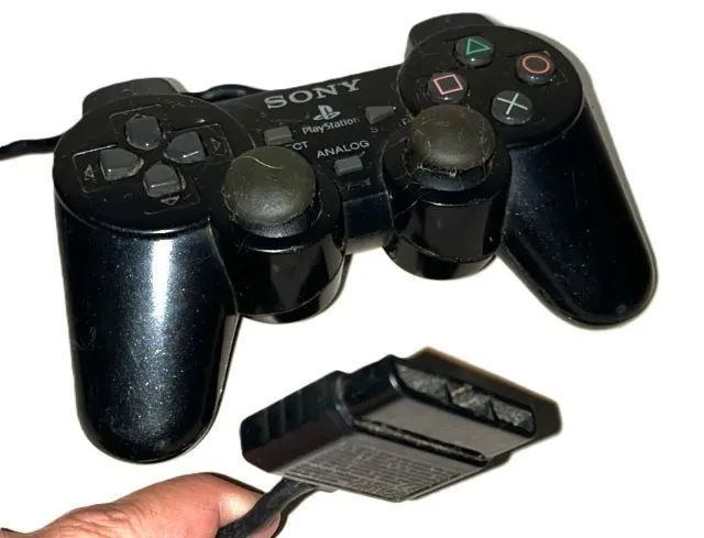 Controle Original Ps2 Preto