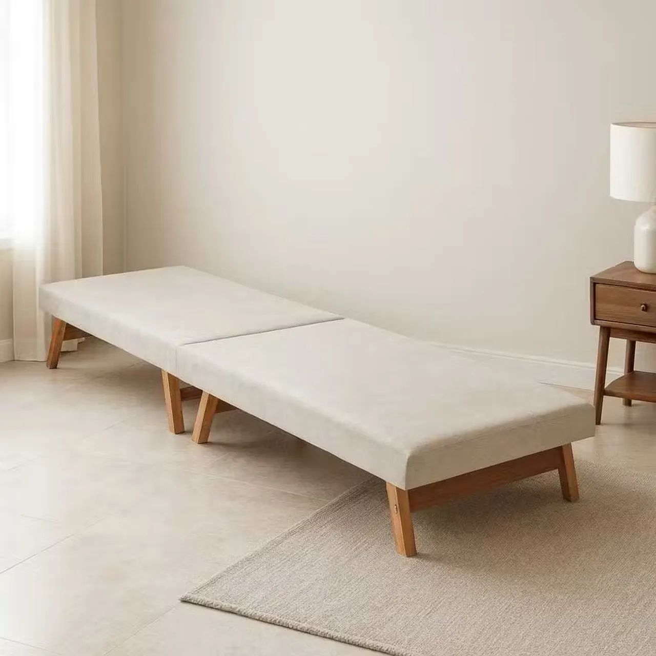 Cama dobrável portátil 