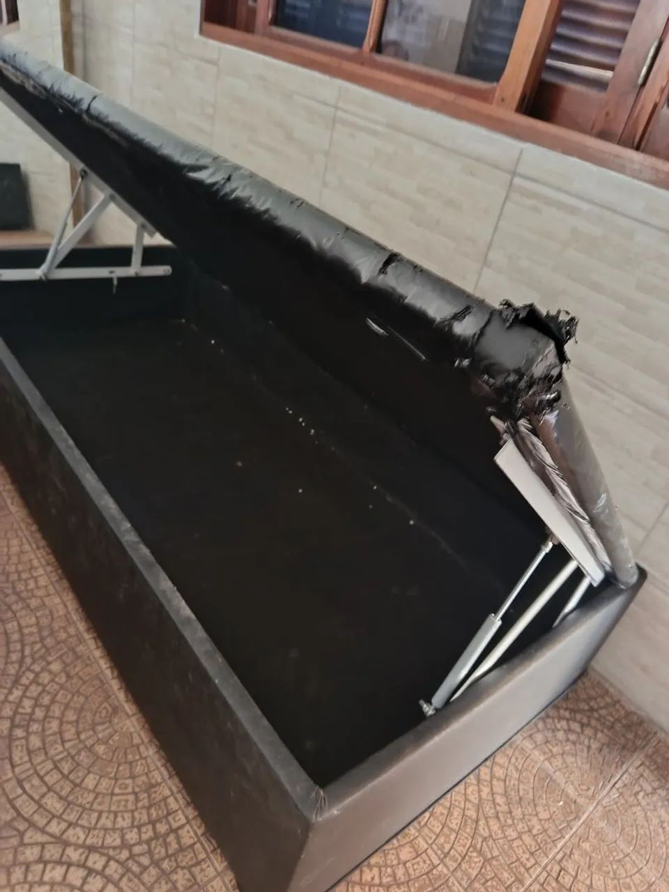 Cama box solteiro baú 65060627127169121