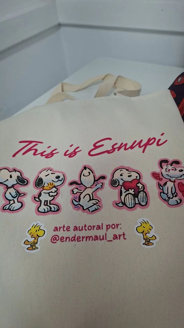 Ecobag Snoopy  - Foto 3
