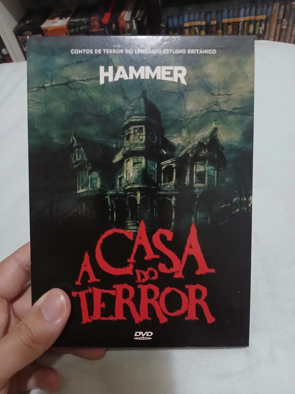Dvd casa do terror hammer peter cushing