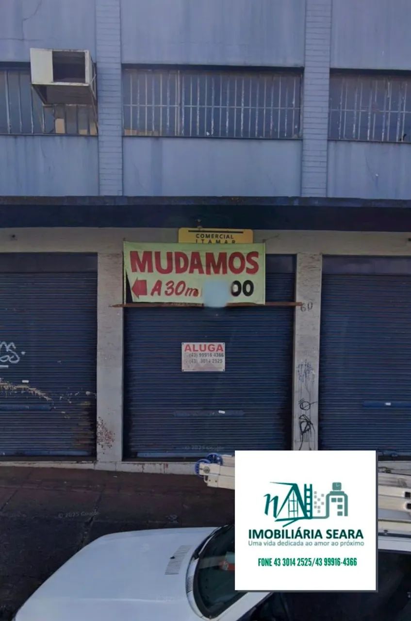 Barracão área central, rua Fernando de Noronha 60, Londrina