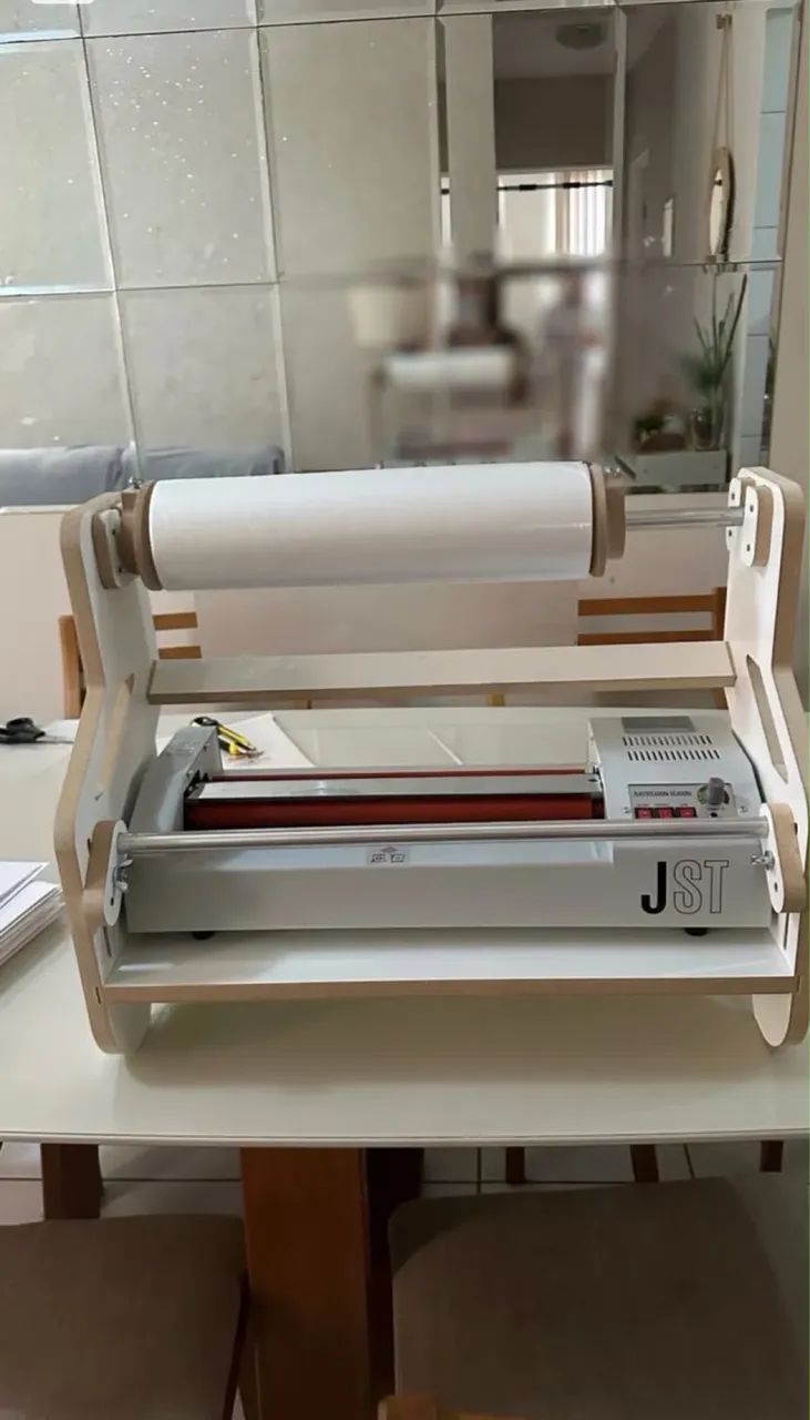 Laminadora plastificadora + suporte - Foto 2