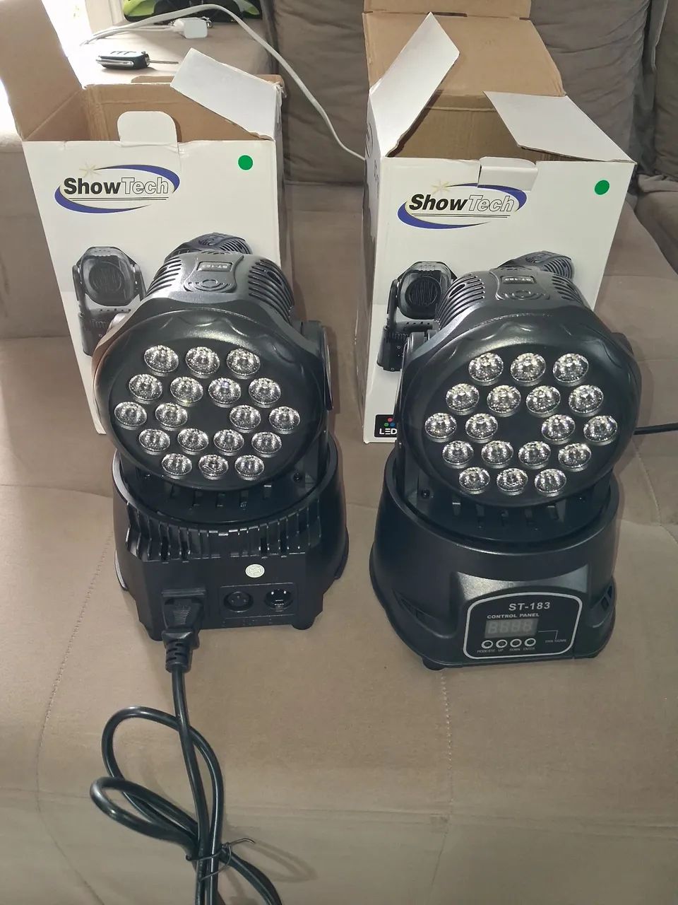 2 moving Head Led Wash Showtech novos  - Foto 2