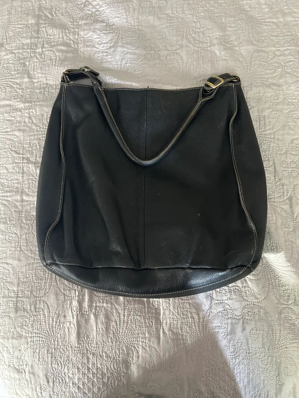 Bolsa 100% em couro  - Foto 2
