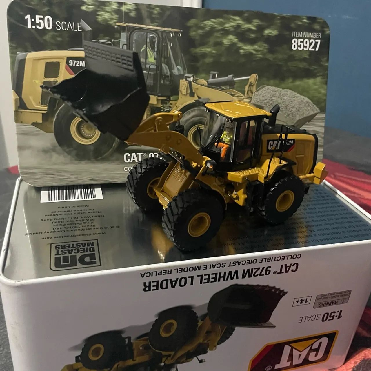 Miniatura pá carregadeira caterpillar  - Foto 4