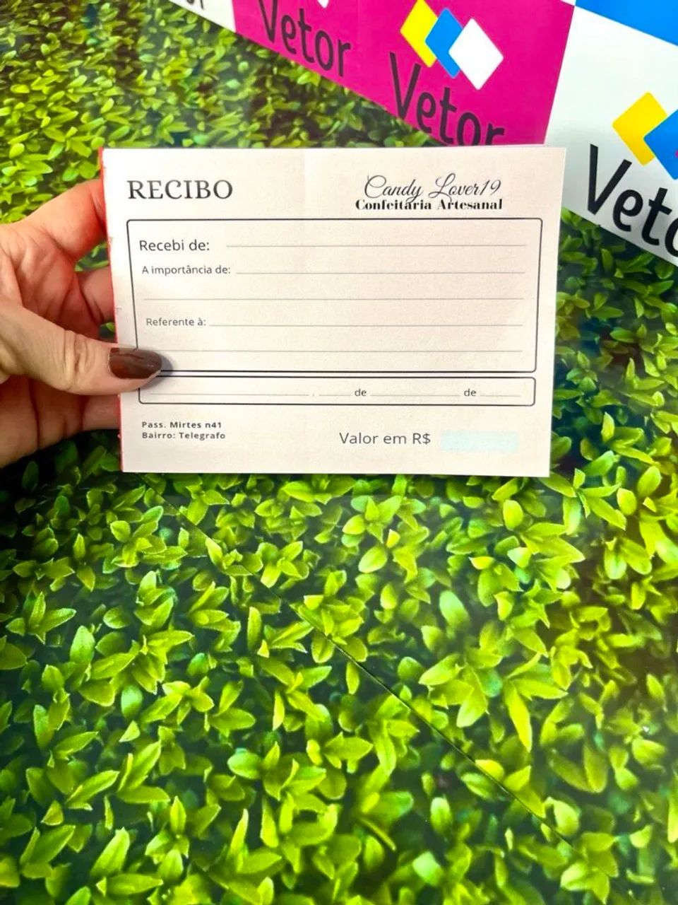 Bloco de pedido/ Recibo personalizado  - Foto 5