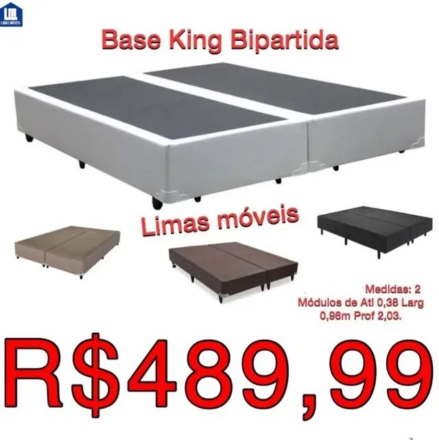 Base King Bipartida - novas