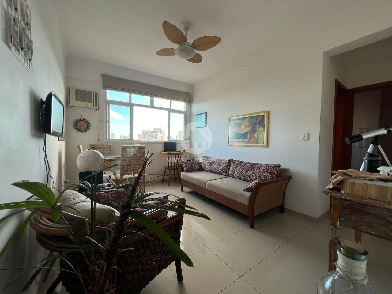 Apartamento de 1 quarto no Macuco em Santos - Foto 4