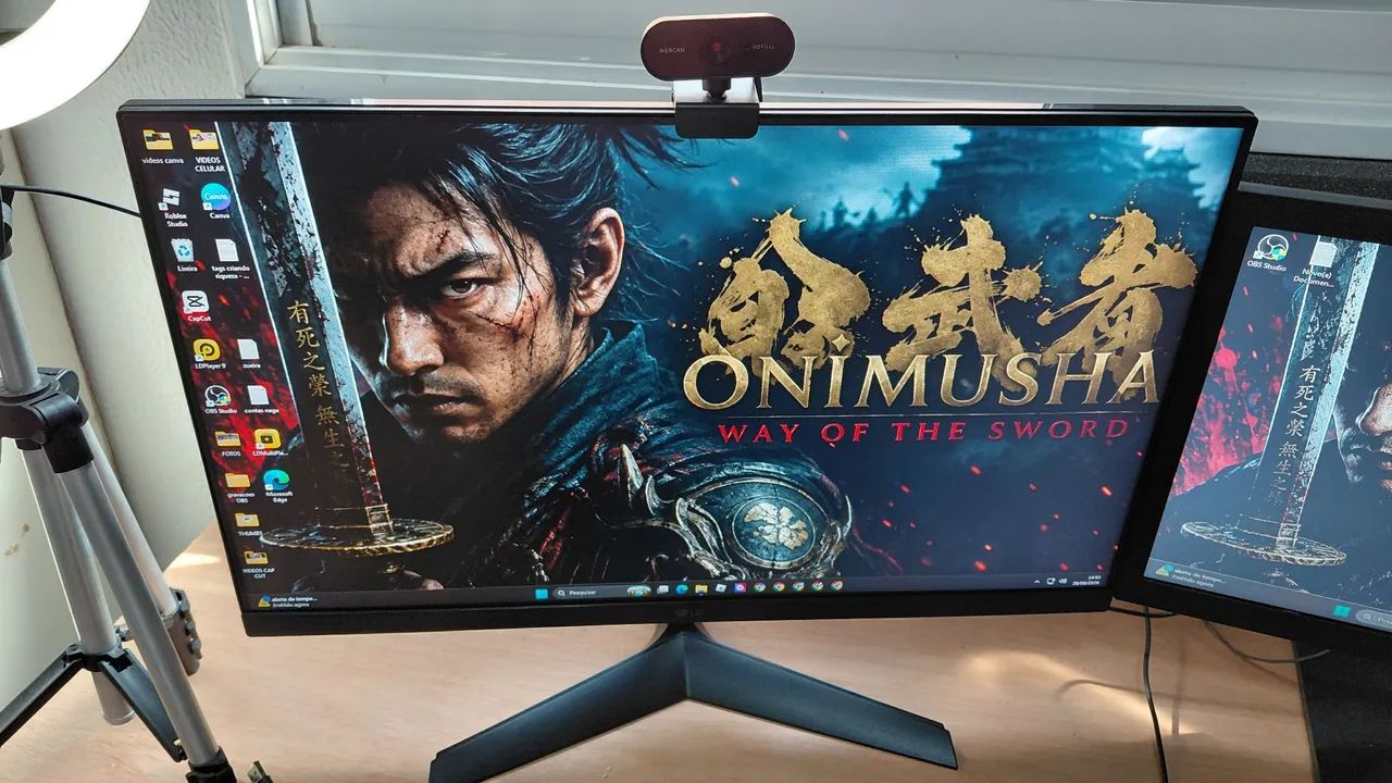 PC GAMER  COMPLETO  COM 2 MONITORES( 24 e 21 polegadas) PRONTO PARA USAR. - Foto 3