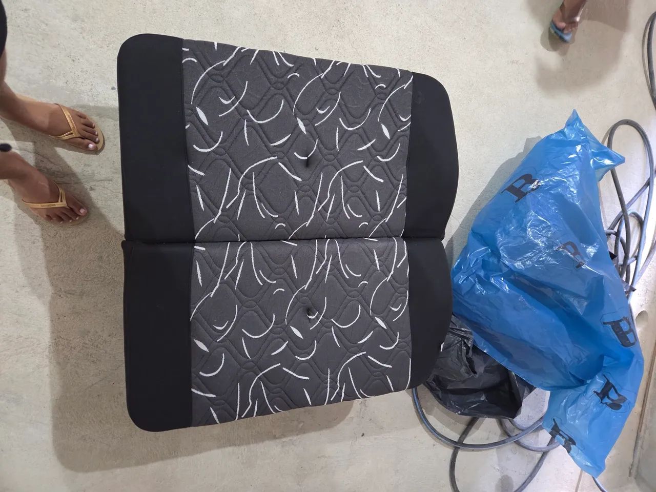 Sofá-cama Wolks 11.180 - semi novo - Foto 4