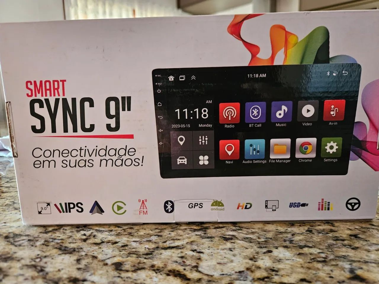 Multimídia Smart Sync 9 Novo - Foto 2