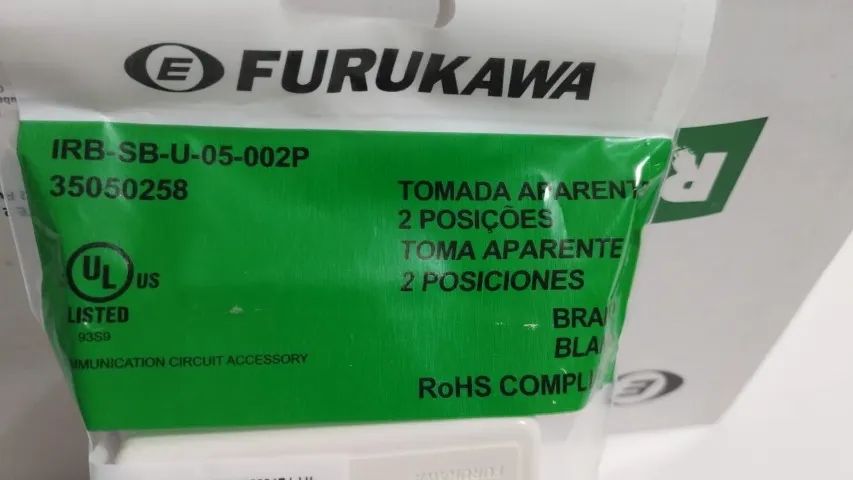 CAIXA DE SOBREPOR 02 SAIDAS PARA TOMADAS  { FURUKAWA } - Foto 2