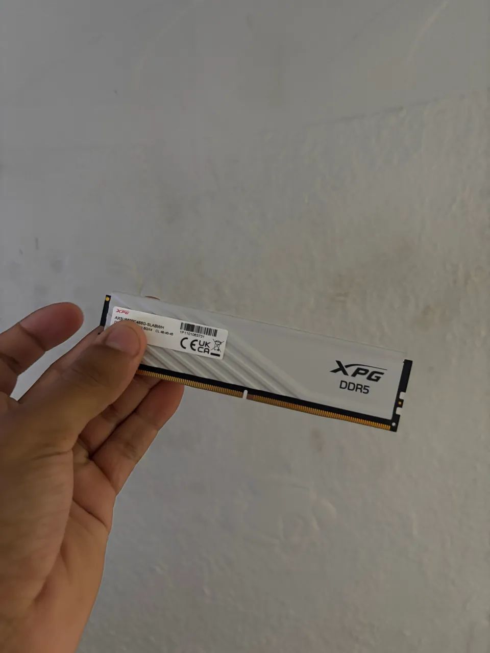 MEMORIA XPG DDR5 8GB BRANCA - Foto 5