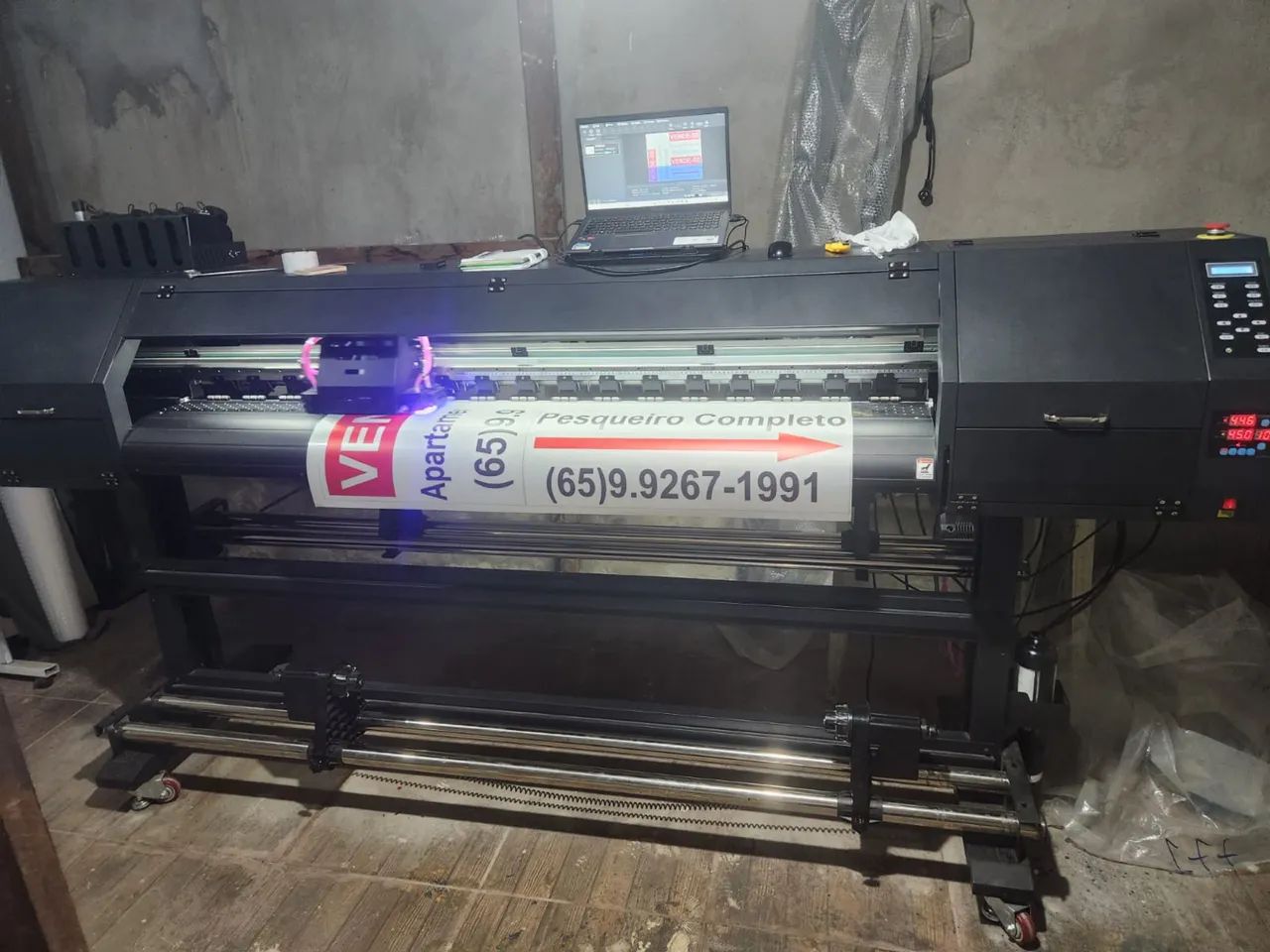 Impressora UV industrial 3,0m - Foto 3