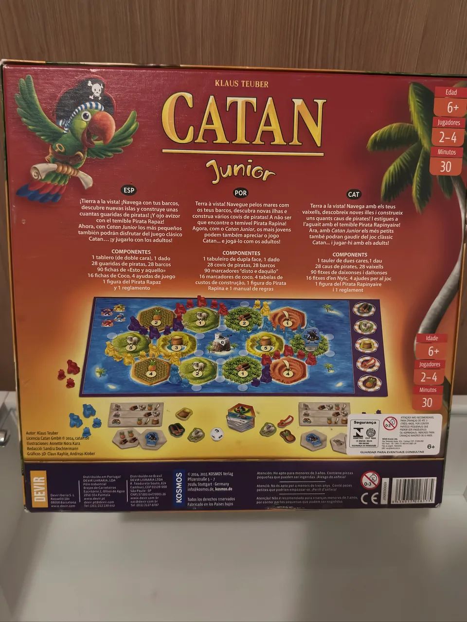 Jogo de tabuleiro Catan Júnior  - Foto 2