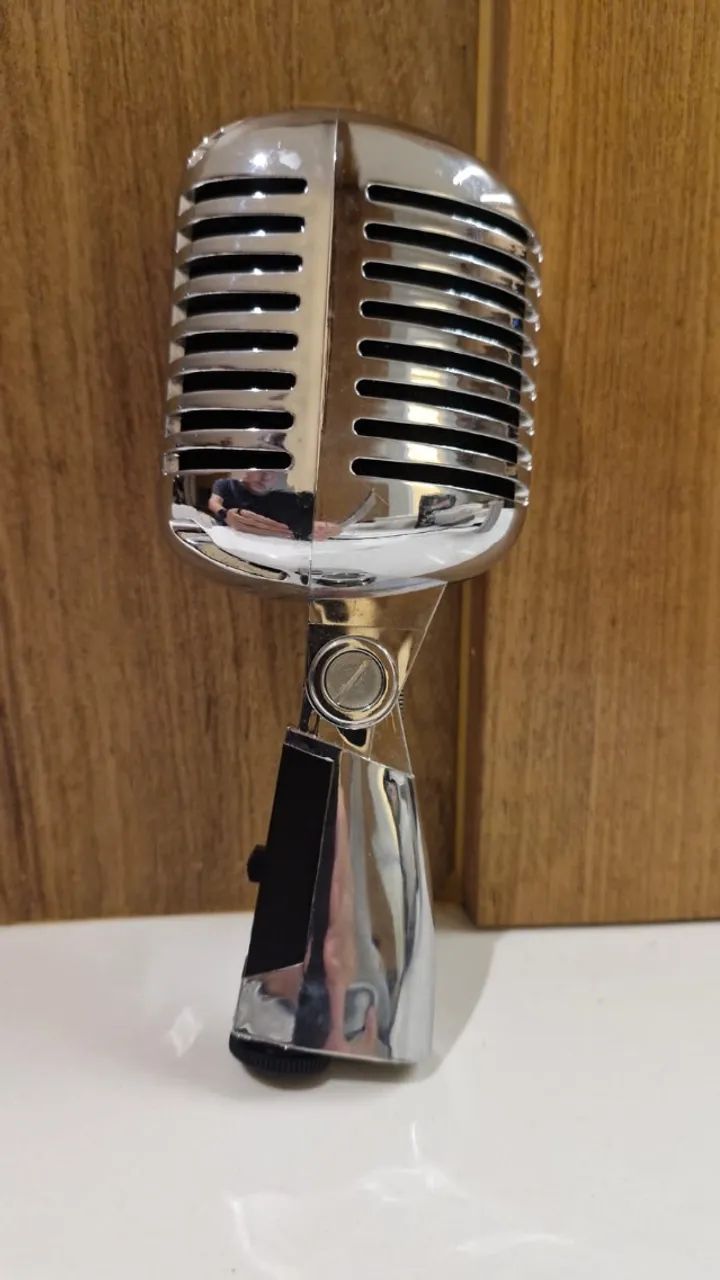 Microfone Retrô Pyle Pro PDMIC42SL - Muito Novo  - Foto 2