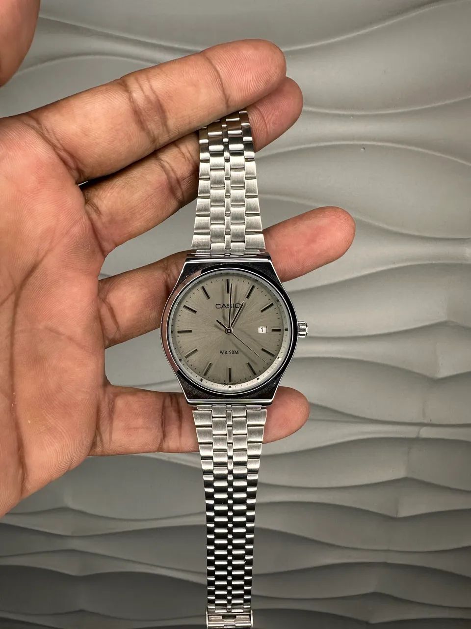 Relógio Casio Prata 