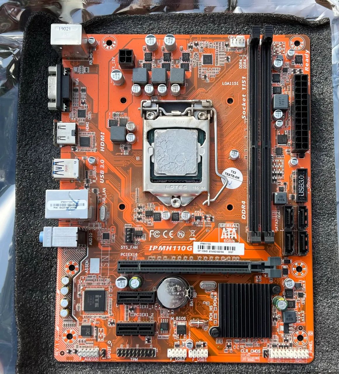 I5 7500 + Placa Mãe 