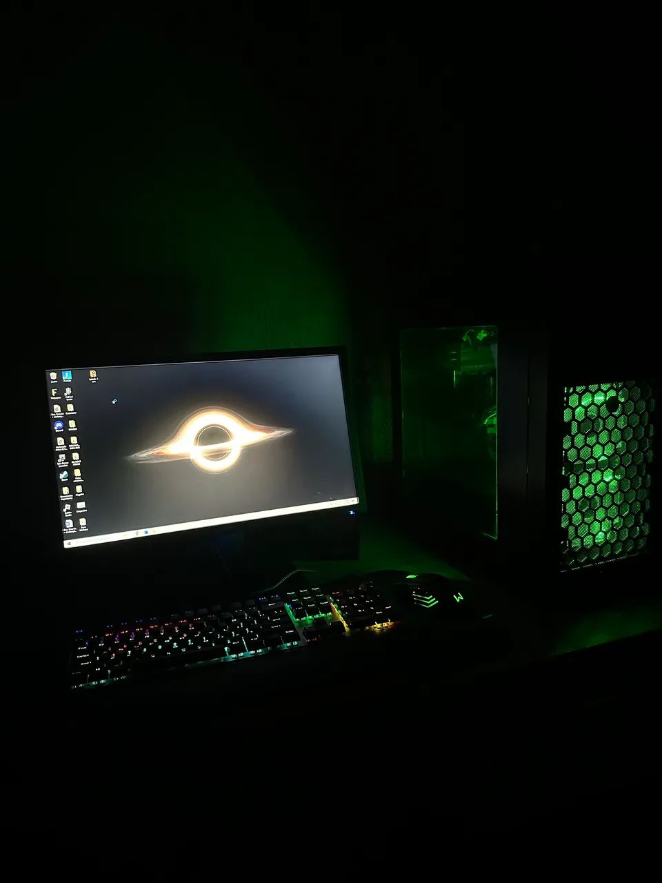 Pc Completo com Monitor, teclado e Mouse - Foto 2