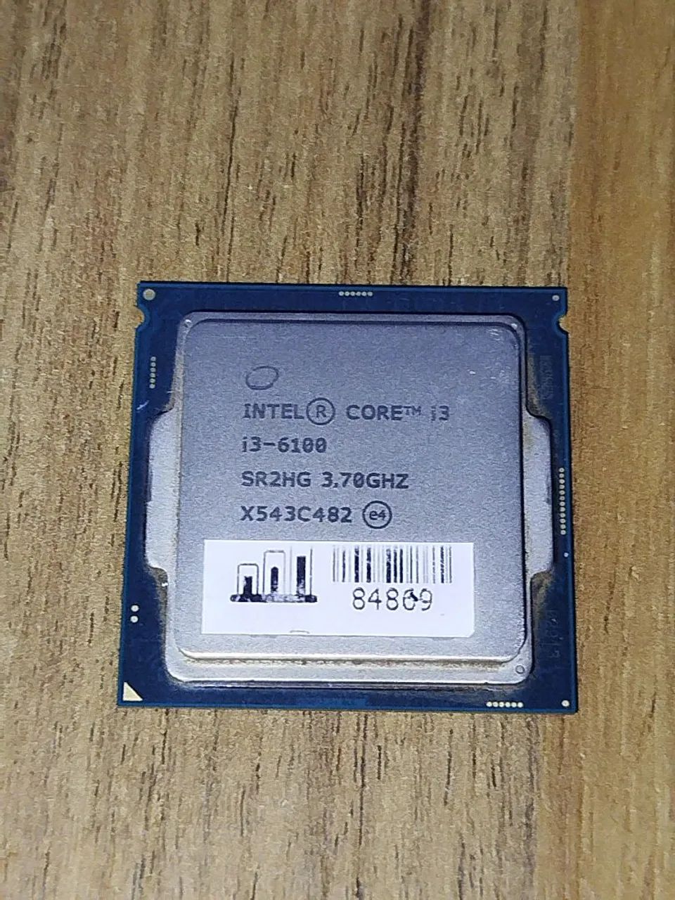 Intel Core i3 - 6100 3.7ghz processador usado/excelente 